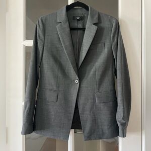 J.Crew 365 Wool Blend Blazer - Size 4 - gray